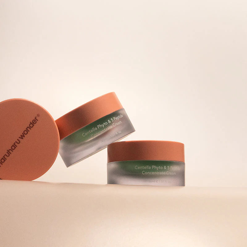 Haruharu wonder Centella Phyto & 5 Peptide Concentrate Cream — imagem 4