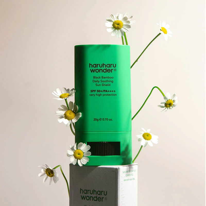 Haruharu wonder Black Bamboo Daily Soothing Sun Shield SPF50+ PA++++ — imagem 5