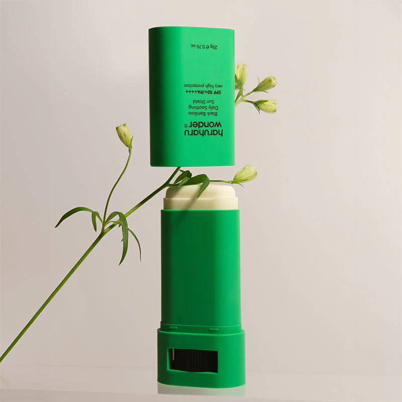 Haruharu wonder Black Bamboo Daily Soothing Sun Shield SPF50+ PA++++ — imagem 7