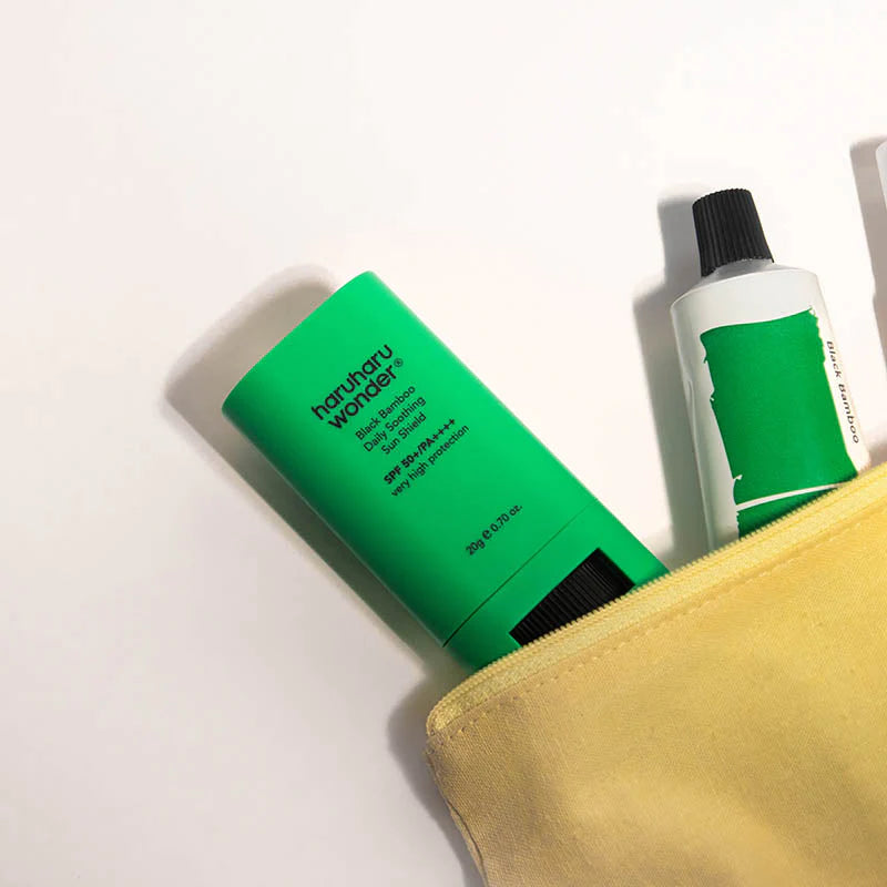 Haruharu wonder Black Bamboo Daily Soothing Sun Shield SPF50+ PA++++ — imagem 9