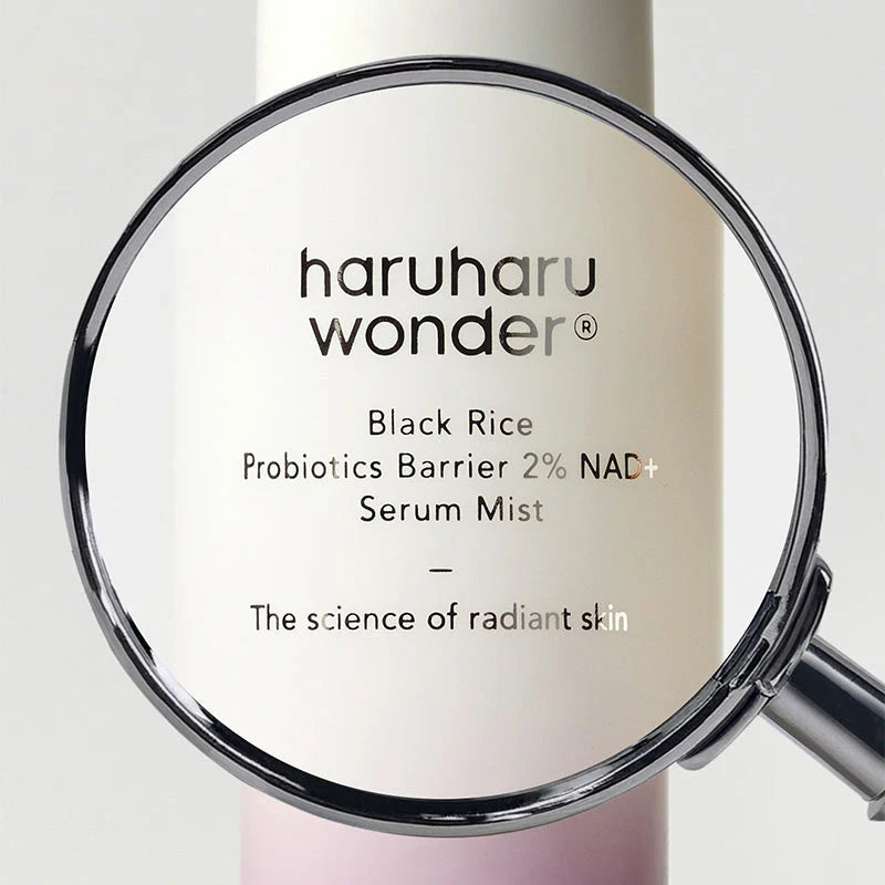 Haruharu wonder Black Rice Probiotics Barrier 2% NAD+ Serum Mist — imagem 7
