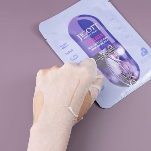 Jigott - Máscara Facial Colagénio: Firmeza e Hidratação Profunda