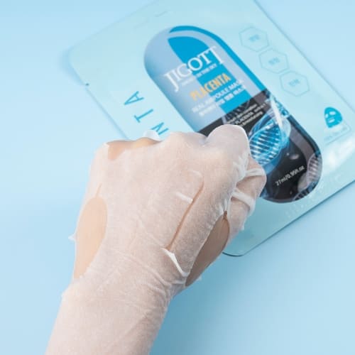 Jigott - Máscara Facial Placenta: Nutrição e Firmeza Anti-Idade