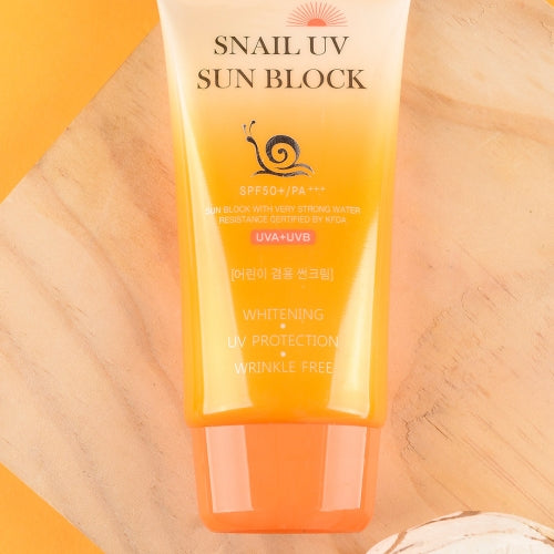 Jigott - Snail Sun Block SPF50+ Protetor Solar Anti-Envelhecimento — imagem 3