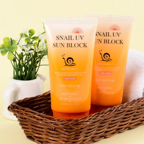 Jigott - Snail Sun Block SPF50+ Protetor Solar Anti-Envelhecimento — imagem 6