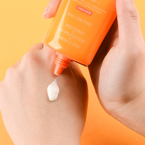 Jigott - Snail Sun Block SPF50+ Protetor Solar Anti-Envelhecimento — imagem 4