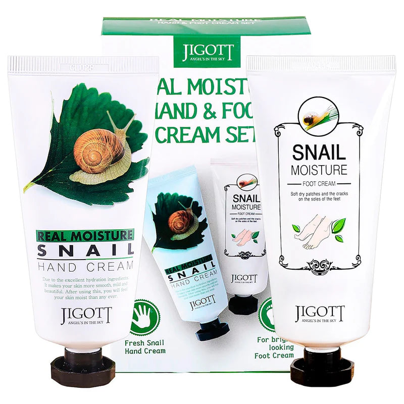JIGOTT Real Moisture Hand & Foot Cream Set — imagem 7