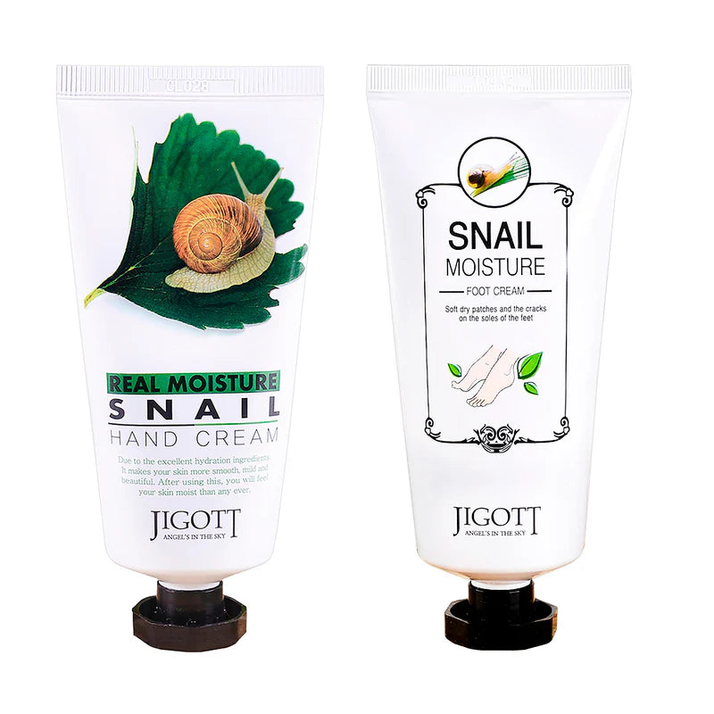 JIGOTT Real Moisture Hand & Foot Cream Set
