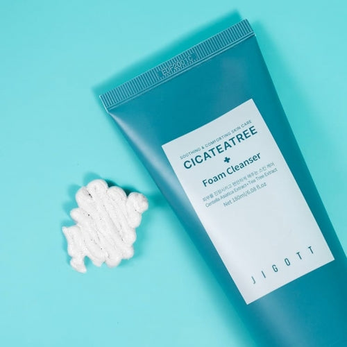Jigott - Cica Tea Tree Foam Cleanser: Limpeza de Poros Calmante — imagem 6