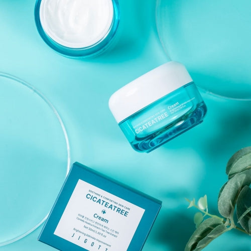 Jigott - Cicateatree Cream: Calmante Facial Centella e Tea Tree — imagem 2