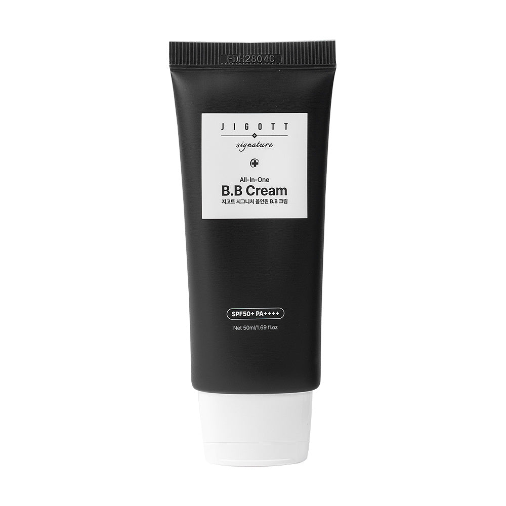 Jigott - BB Cream Coreano SPF50+: Cobertura Natural e Anti-Rugas