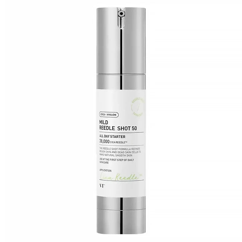 VT Cosmetics Mild Reedle Shot 50: Microagulhas Cica para Refinamento de Textura