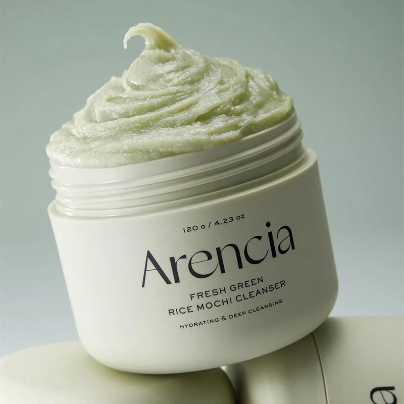 Arencia Fresh Green Rice Mochi Cleanser — Limpeza Profunda e Poros Limpos — imagem 2
