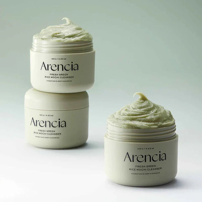 Arencia Fresh Green Rice Mochi Cleanser — Limpeza Profunda e Poros Limpos — imagem 3