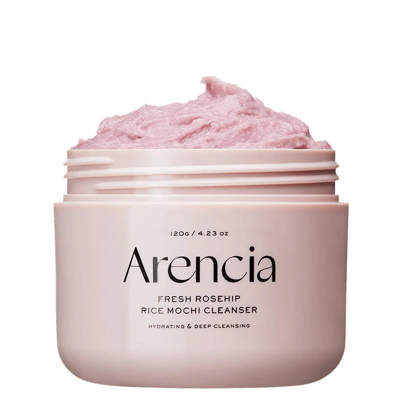 Arencia Fresh Rosehip Rice Mochi Cleanser — Limpeza Suave e Luminosidade