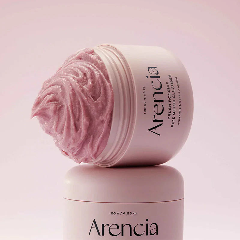 Arencia Fresh Rosehip Rice Mochi Cleanser — Limpeza Suave e Luminosidade — imagem 2