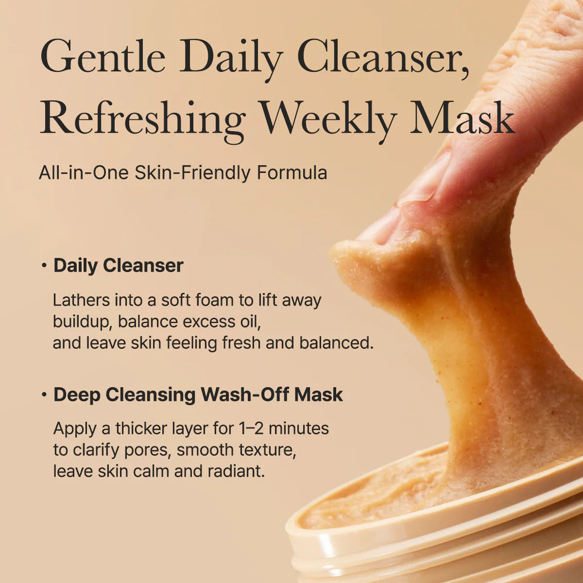 Arencia Calendula Rice Mochi Cleanser — Gel de Limpeza K-Beauty — imagem 8