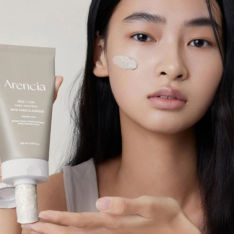 Arencia Rice + LHA Pore Control Rice Cake Cleanser — imagem 5