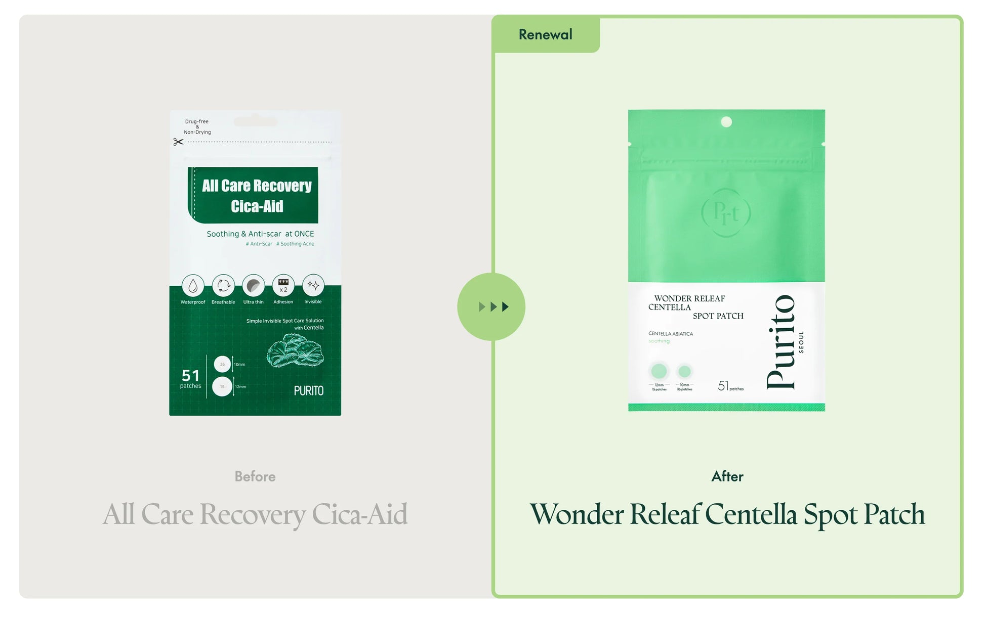 Purito Wonder Releaf Centella Spot Patch — imagem 6