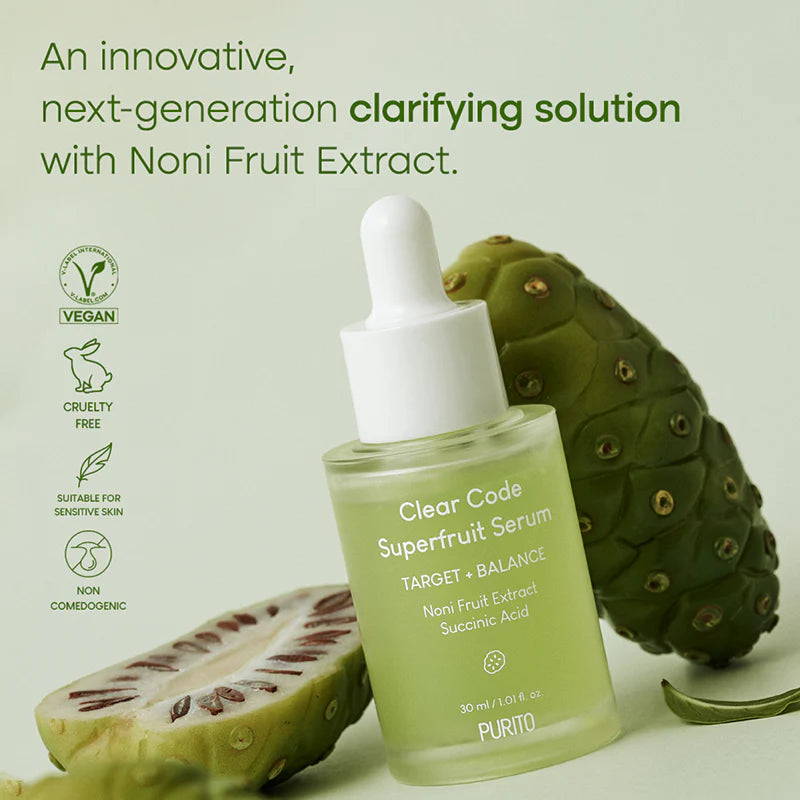 Purito Seoul Clear Code Superfruit Serum | Controlo de Acne — imagem 5
