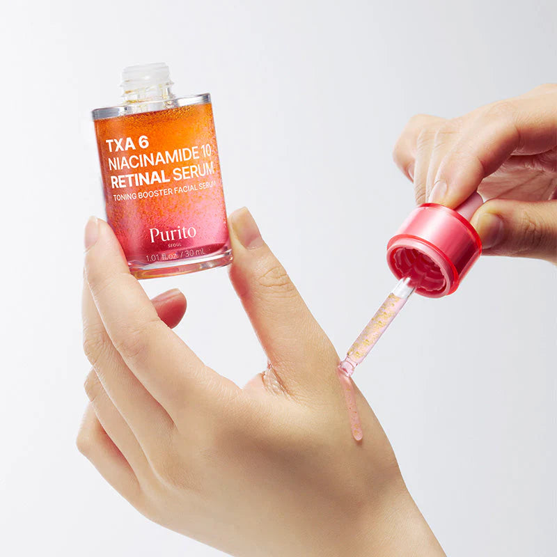 Purito Seoul TXA 6 Niacinamide 10 Retinal Serum 30ml — imagem 3