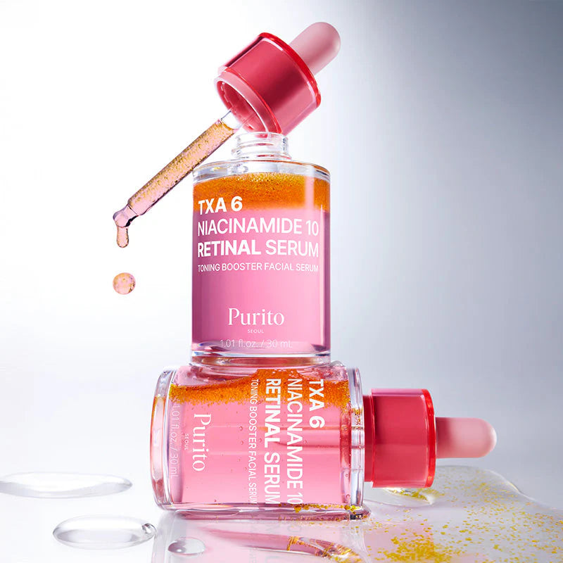 Purito Seoul TXA 6 Niacinamide 10 Retinal Serum 30ml — imagem 6