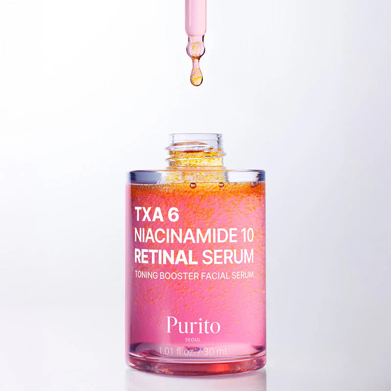 Purito Seoul TXA 6 Niacinamide 10 Retinal Serum 30ml — imagem 7