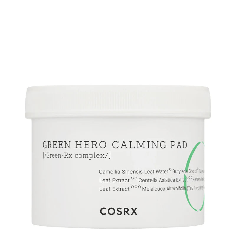 COSRX One Step Green Calming Pad — Tónico Pad Calmante