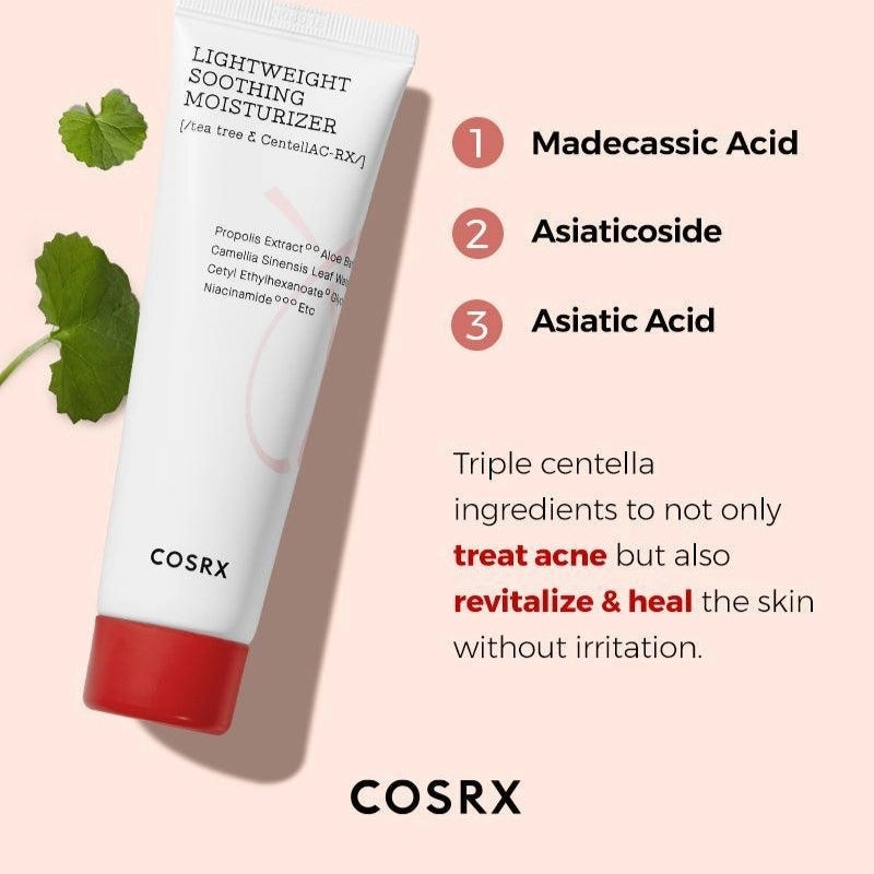 COSRX AC Collection Lightweight Soothing Moisturizer — imagem 6
