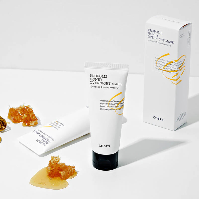 COSRX Full Fit Propolis Honey Overnight Mask | Máscara de Noite com Propólis — imagem 4