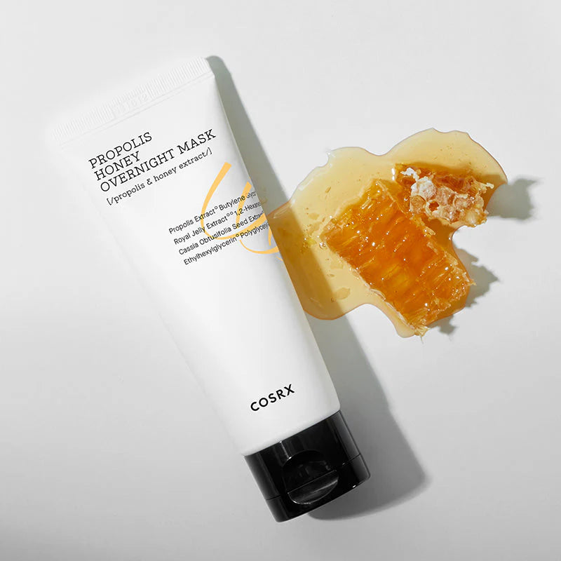 COSRX Full Fit Propolis Honey Overnight Mask | Máscara de Noite com Propólis — imagem 5