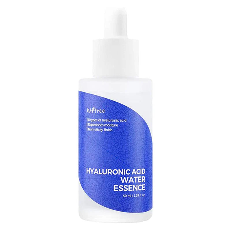 ISNTREE Hyaluronic Acid Water Essence — Hidratação Profunda com 8 Tipos de HA