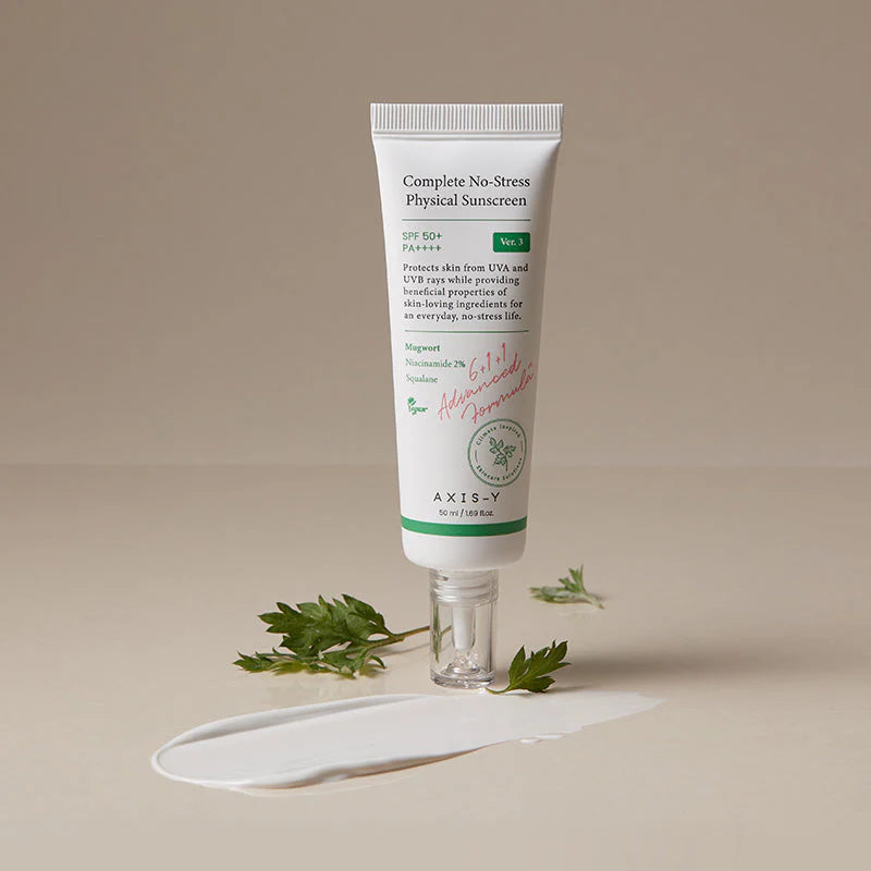AXIS-Y Complete No-Stress Physical Sunscreen SPF 50+ PA++++ | Protector Solar Mineral — imagem 8