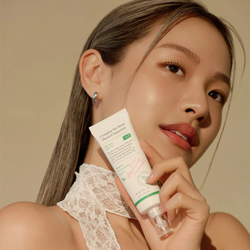 AXIS-Y Complete No-Stress Physical Sunscreen SPF 50+ PA++++ | Protector Solar Mineral — imagem 5