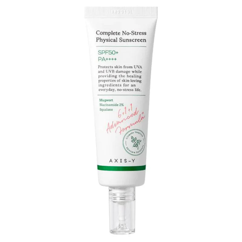 AXIS-Y Complete No-Stress Physical Sunscreen SPF 50+ PA++++ | Protector Solar Mineral