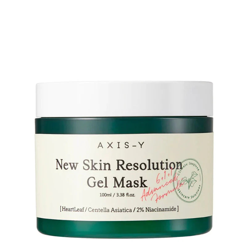 AXIS-Y New Skin Resolution Gel Mask – Máscara Gel Calmante com Niacinamida 2%