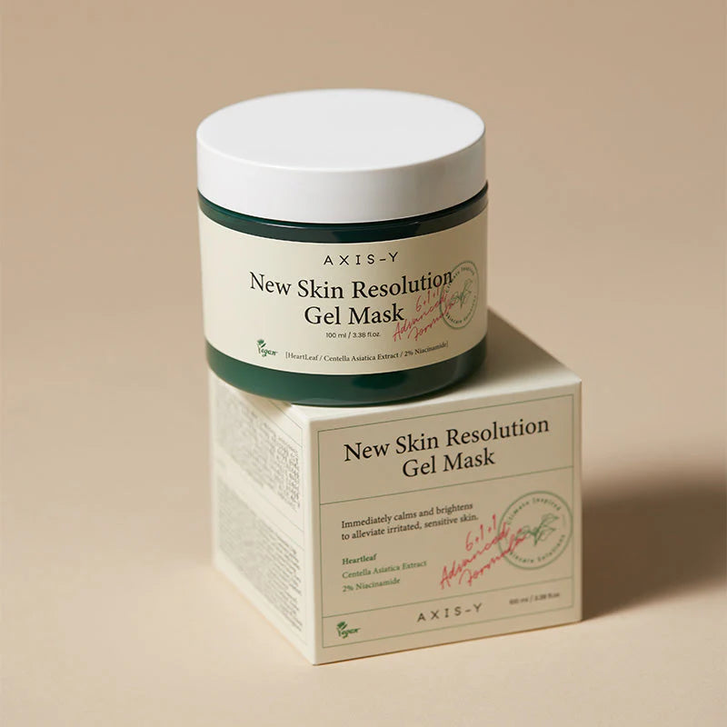 AXIS-Y New Skin Resolution Gel Mask – Máscara Gel Calmante com Niacinamida 2% — imagem 8