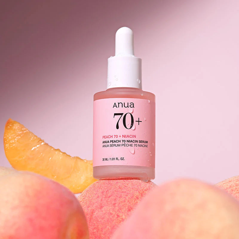 Anua Peach 70% Niacinamide Serum | Brilho e Poros — imagem 5