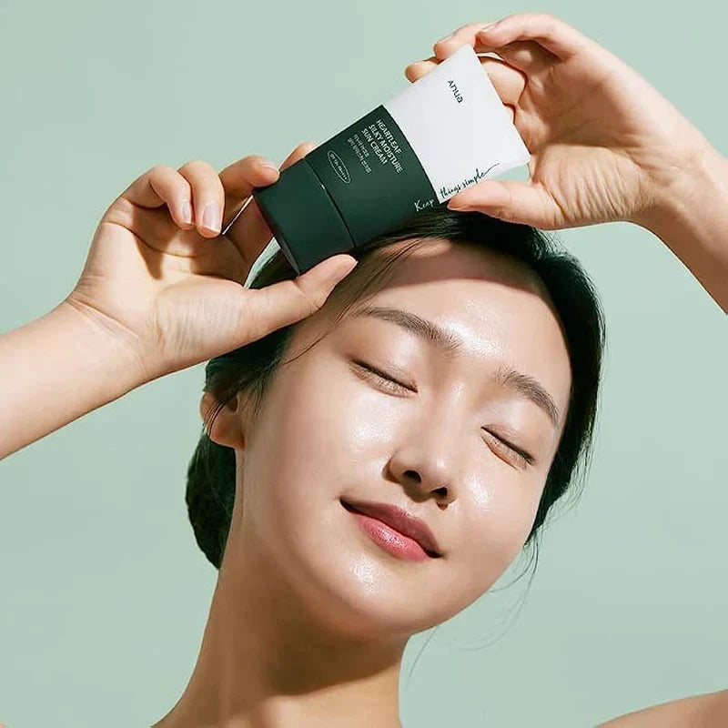 Anua Heartleaf Silky Moisture Sun Cream SPF50+ — imagem 3