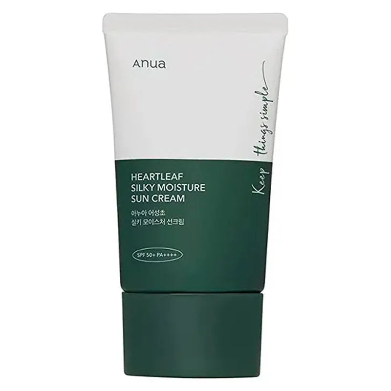 Anua Heartleaf Silky Moisture Sun Cream SPF50+