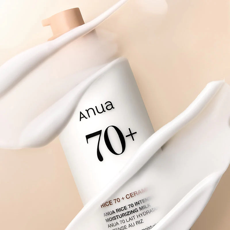 Anua Rice 70 Intensive Moisturizing Milk — Loção Hidratante K-Beauty — imagem 6