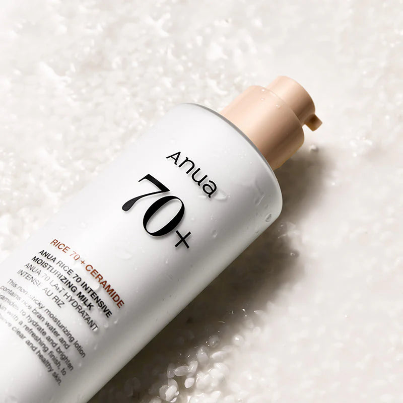 Anua Rice 70 Intensive Moisturizing Milk — Loção Hidratante K-Beauty — imagem 7