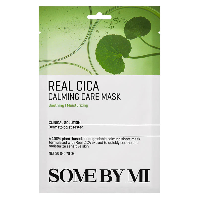 SOME BY MI Real Cica Calming Care Mask – Máscara Calmante