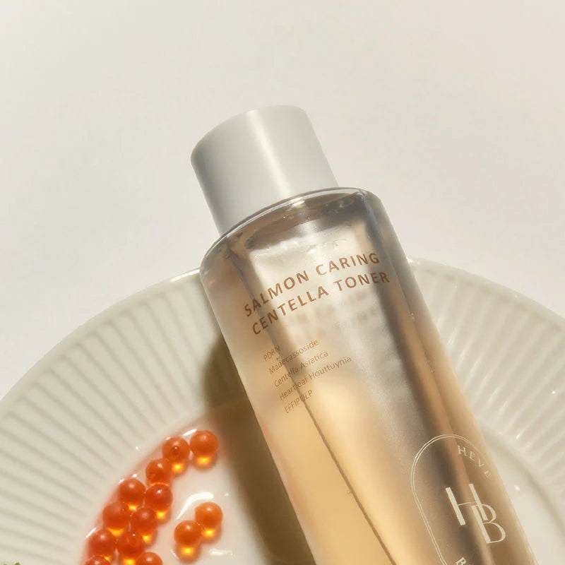 Heveblue Salmon Caring Centella Toner — Tónico PDRN + Centella para Pele Sensível — imagem 10