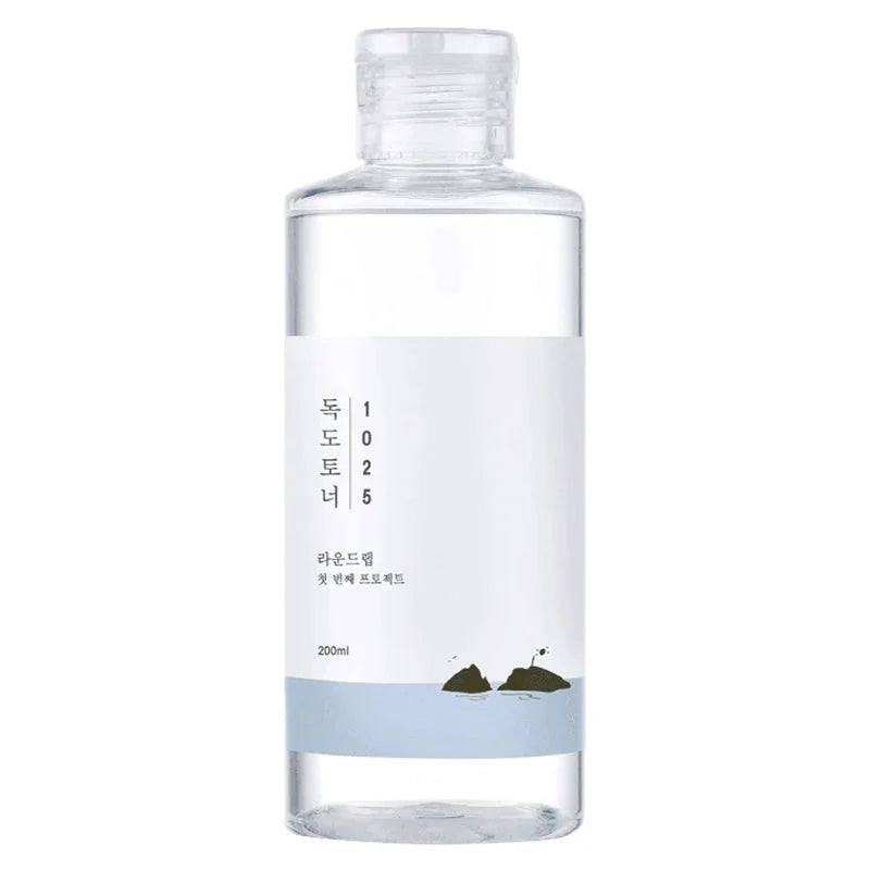 Round Lab 1025 Dokdo Toner com água do mar profunda, tónico hidratante 500ml