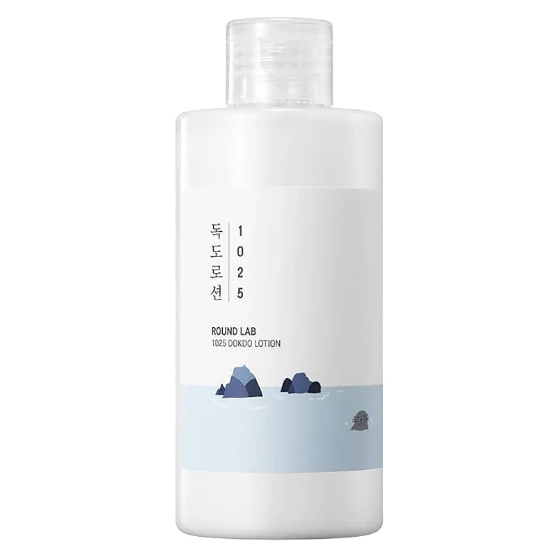 Round Lab 1025 Dokdo Lotion água do mar profunda loção hidratante 200ml