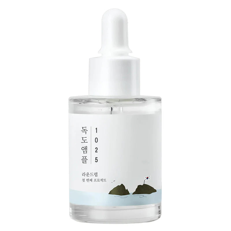 ROUND LAB 1025 Dokdo Ampoule: Ampola Hidratante para Pele Sensível