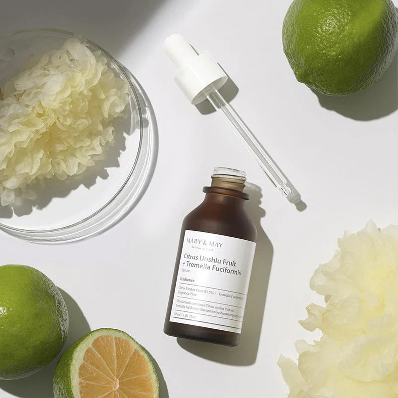 Mary&May Sérum Citrus Unshiu + Tremella Fuciformis 30ml — imagem 2