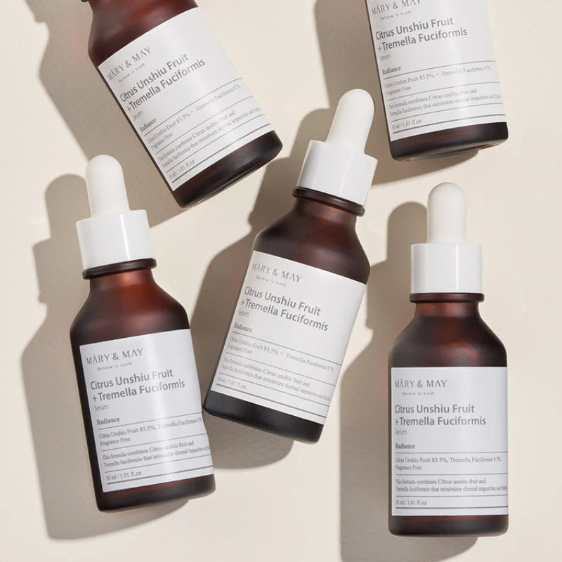 Mary&May Sérum Citrus Unshiu + Tremella Fuciformis 30ml — imagem 4