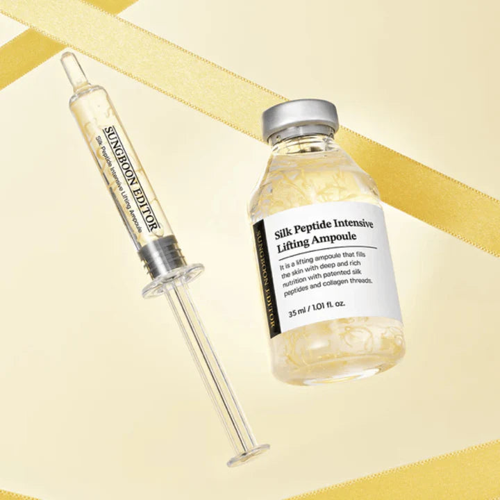 SUNGBOON EDITOR Silk Peptide Intensive Lifting Ampoule — imagem 3